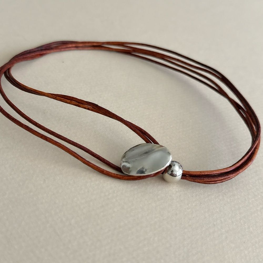 Boho choker necklace #2318 - Picture 4 of 4